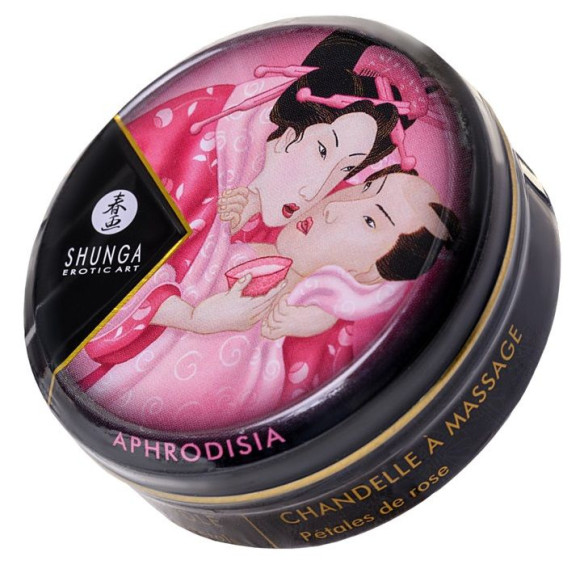 Массажная свеча Rose Petals с ароматом розы - 30 мл. Массажная свеча Rose Petals с ароматом розы - 30 мл.
