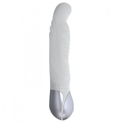 Белый вибратор VIBE THERAPY SAMSARA - 16,5 см. Белый вибратор VIBE THERAPY SAMSARA - 16,5 см.