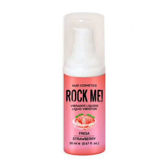 Жидкий вибратор Nuei Rock Me! с ароматом клубники - 20 мл. Жидкий вибратор Nuei Rock Me! с ароматом клубники - 20 мл.
