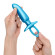 Голубая анальная пробка для массажа простаты Hither Silicone Prostate Plug - 14,3 см. Голубая анальная пробка для массажа простаты Hither Silicone Prostate Plug - 14,3 см.