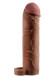 Коричневая насадка с кольцом Perfect 2 Extension with Ball Strap - 19 см. Коричневая насадка с кольцом Perfect 2 Extension with Ball Strap - 19 см.