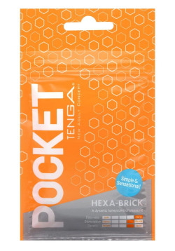 Карманный мастурбатор HEXA-BRICK Карманный мастурбатор HEXA-BRICK
