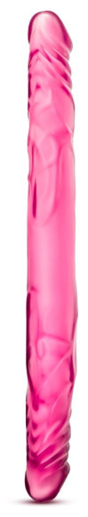 Розовый двусторонний фаллоимитатор 14 Double Dildo - 35,5 см. Розовый двусторонний фаллоимитатор 14 Double Dildo - 35,5 см.