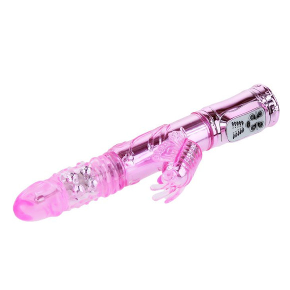 Вибратор-бабочка Throbbing Butterfly - 29,5 см. Вибратор-бабочка Throbbing Butterfly - 29,5 см.