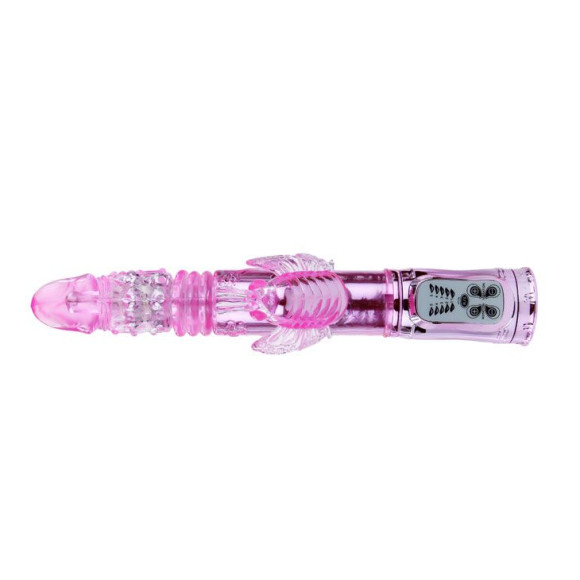 Вибратор-бабочка Throbbing Butterfly - 29,5 см. Вибратор-бабочка Throbbing Butterfly - 29,5 см.