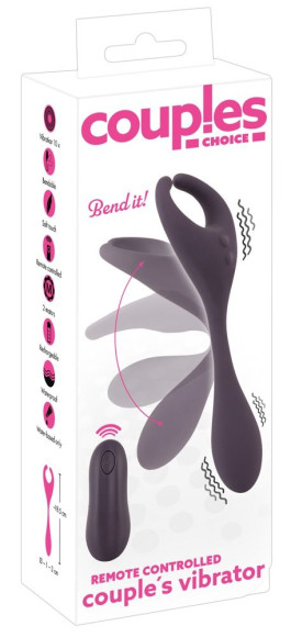 Фиолетовый универсальный вибратор Remote Controlled Couples Vibrator Фиолетовый универсальный вибратор Remote Controlled Couples Vibrator