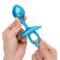 Голубая анальная пробка для массажа простаты Bulb Silicone Prostate Plug - 10,7 см. Голубая анальная пробка для массажа простаты Bulb Silicone Prostate Plug - 10,7 см.