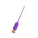 Фиолетовый тонкий стимулятор Nipple Vibrator - 23 см. Фиолетовый тонкий стимулятор Nipple Vibrator - 23 см.