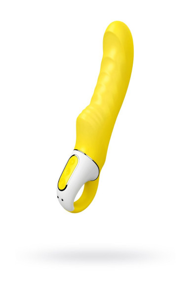 Жёлтый вибратор Satisfyer Yummy Sunshine - 22,5 см. Жёлтый вибратор Satisfyer Yummy Sunshine - 22,5 см.