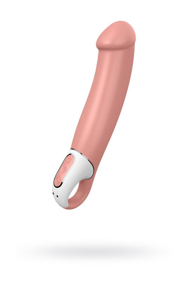 Перезаряжаемый вибратор Satisfyer Master - 23,5 см. Перезаряжаемый вибратор Satisfyer Master - 23,5 см.