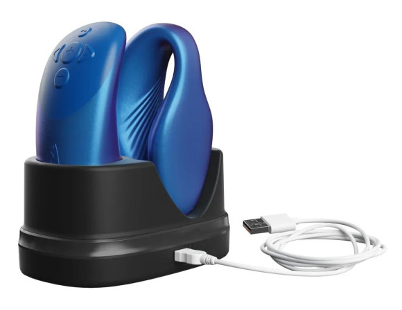 Синий вибратор для пар We-Vibe Chorus Синий вибратор для пар We-Vibe Chorus
