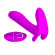 Лиловый мультифункциональный вибратор Remote Control Massager Лиловый мультифункциональный вибратор Remote Control Massager