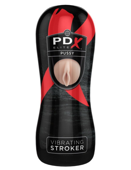 Мастурбатор-вагина Vibrating Pussy Stroker с вибрацией Мастурбатор-вагина Vibrating Pussy Stroker с вибрацией