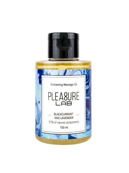 Массажное масло Pleasure Lab Enchanting с ароматом черной смородины и лаванды - 100 мл. Массажное масло Pleasure Lab Enchanting с ароматом черной смородины и лаванды - 100 мл.