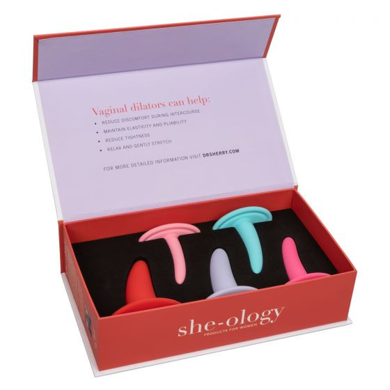 Набор She-ology из 5 разноцветных расширителей Набор She-ology из 5 разноцветных расширителей