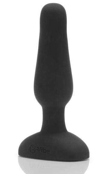 Анальная вибропробка чёрного цвета NOVICE REMOTE CONTROL PLUG BLACK - 10,2 см. Анальная вибропробка чёрного цвета NOVICE REMOTE CONTROL PLUG BLACK - 10,2 см.