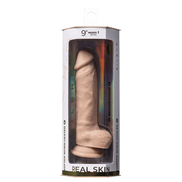 Телесный фаллоимитатор Real Skin Model 1 - 23 см. Телесный фаллоимитатор Real Skin Model 1 - 23 см.