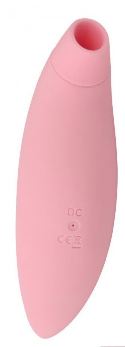 Розовый вакуумный вибромассажер Birdy Cutie - 14,5 см.