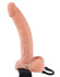 Полый страпон телесного цвета Hollow Strap-On with Balls - 24 см. Полый страпон телесного цвета Hollow Strap-On with Balls - 24 см.