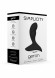 Чёрный анальный вибростимулятор Geron Anal Vibrator Чёрный анальный вибростимулятор Geron Anal Vibrator