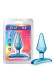 Голубая анальная пробка Jolly Plug - 7 см. Голубая анальная пробка Jolly Plug - 7 см.
