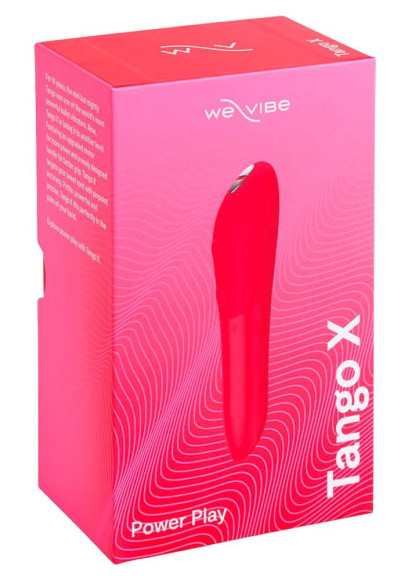 Красная водонепроницаемая вибропуля We-Vibe Tango X Красная водонепроницаемая вибропуля We-Vibe Tango X