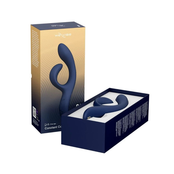 Темно-синий вибратор-кролик We-Vibe Nova 2 - 20,5 см. Темно-синий вибратор-кролик We-Vibe Nova 2 - 20,5 см.