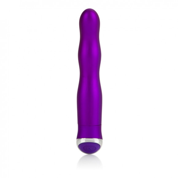 Фиолетовый вибратор Body & Soul Attraction - 18,5 см.