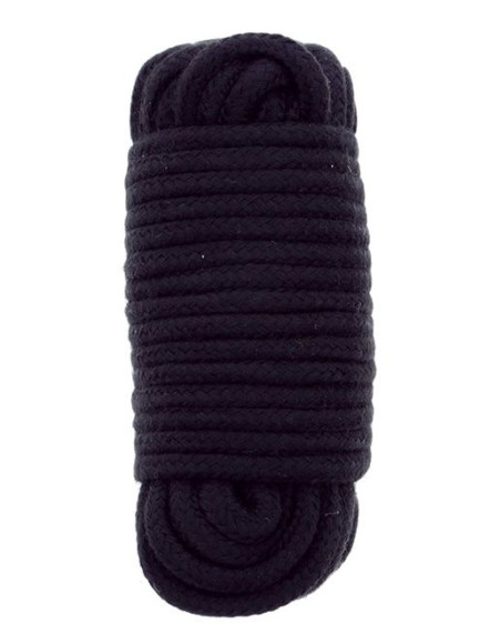 Черная веревка для связывания BONDX LOVE ROPE - 10 м. Черная веревка для связывания BONDX LOVE ROPE - 10 м.
