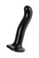 Черный стимулятор для пар P&G-Spot Dildo Size L - 19 см. Черный стимулятор для пар P&G-Spot Dildo Size L - 19 см.