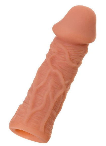Насадка фаллического вида с венками Extreme Sleeve 005 S-size - 12,7 см. Насадка фаллического вида с венками Extreme Sleeve 005 S-size - 12,7 см.