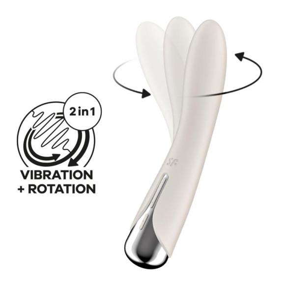 Телесный вибратор-ротатор Spinning Vibe 1 - 18 см. Телесный вибратор-ротатор Spinning Vibe 1 - 18 см.