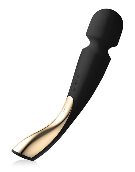 Черный вибромассажёр Lelo Smart Wand 2 Large - 30,4 см. Черный вибромассажёр Lelo Smart Wand 2 Large - 30,4 см.