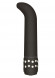 Чёрный вибромассажер G-точки CRYSTAL G-SPOT - 15 см. Чёрный вибромассажер G-точки CRYSTAL G-SPOT - 15 см.