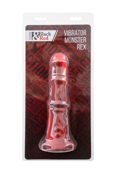 Силиконовый вибратор Monster Rex - 24,5 см.