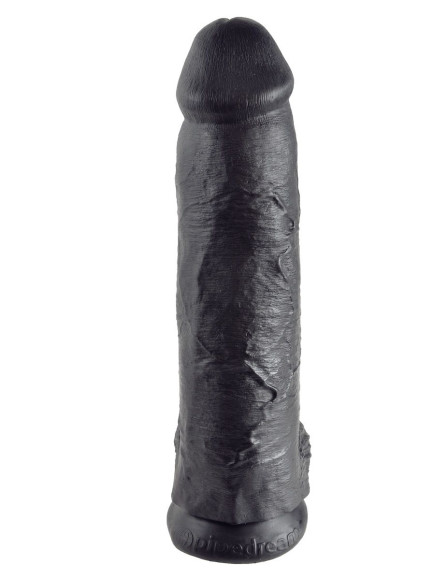 Чёрный фаллоимитатор-гигант 12 Cock with Balls - 30,5 см. Чёрный фаллоимитатор-гигант 12 Cock with Balls - 30,5 см.