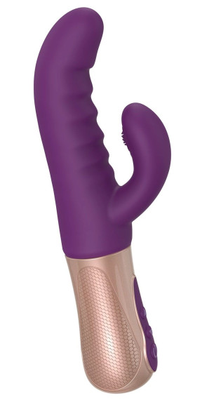 Фиолетовый вибратор-кролик Sassy Bunny - 21 см. Фиолетовый вибратор-кролик Sassy Bunny - 21 см.
