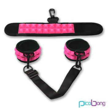 Розовые наручники Resist No Evil Cuffs 