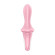 Розовый вибромассажер Air Pump Booty 5+ - 18,1 см. Розовый вибромассажер Air Pump Booty 5+ - 18,1 см.