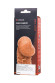 Телесная закрытая насадка с венками Cock Sleeve 006 Size S - 13,8 см.