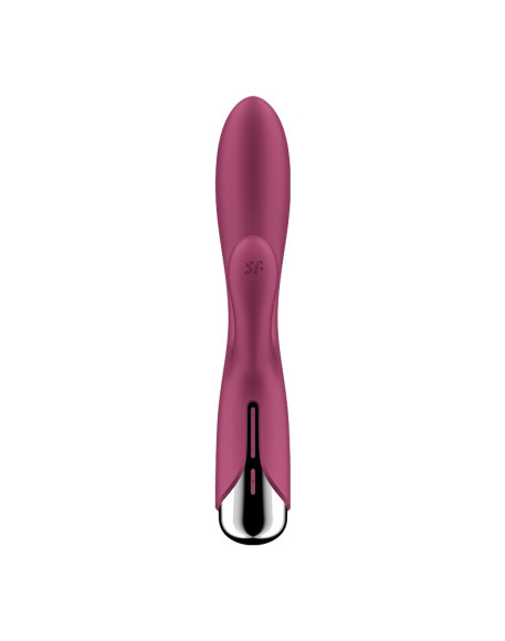 Малиновый вибратор-кролик Spinning Rabbit 1 с ротацией - 20 см. Малиновый вибратор-кролик Spinning Rabbit 1 с ротацией - 20 см.