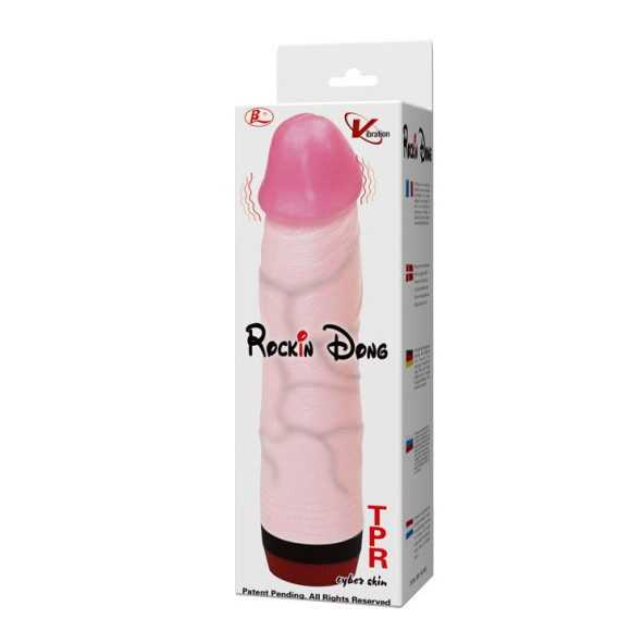 Вибратор-реалистик Rockin Dong - 21,5 см. Вибратор-реалистик Rockin Dong - 21,5 см.