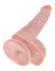 Телесный фаллоимитатор с мошонкой и присоской 6 Cock with Balls - 17,8 см. Телесный фаллоимитатор с мошонкой и присоской 6 Cock with Balls - 17,8 см.