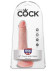 Телесный фаллоимитатор с мошонкой и присоской 6 Cock with Balls - 17,8 см. Телесный фаллоимитатор с мошонкой и присоской 6 Cock with Balls - 17,8 см.