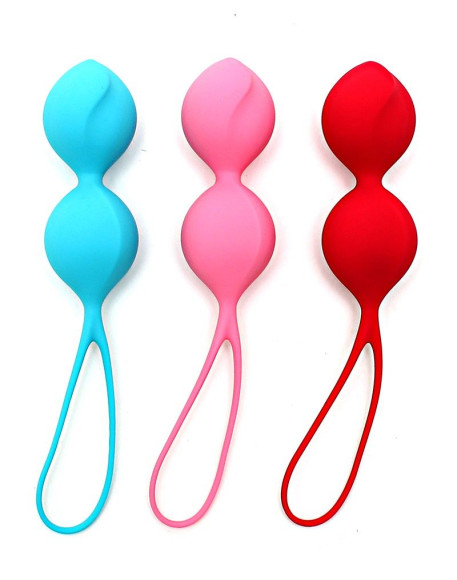 Набор из 3 двойных вагинальных шариков Satisfyer V Balls Набор из 3 двойных вагинальных шариков Satisfyer V Balls