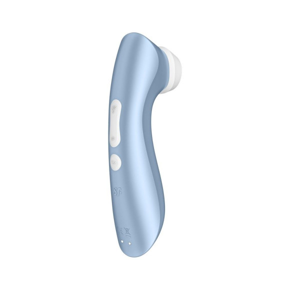 Голубой вакуум-волновой стимулятор клитора Satisfyer Pro 2 Голубой вакуум-волновой стимулятор клитора Satisfyer Pro 2