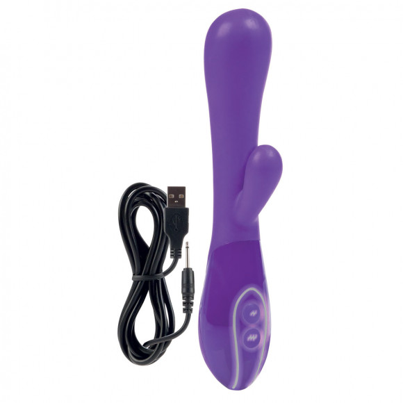 Фиолетовый вибратор Body & Soul Kiss Purple Фиолетовый вибратор Body & Soul Kiss Purple