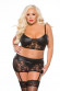 Комплект белья Lace & Wet Look Set Комплект белья Lace & Wet Look Set
