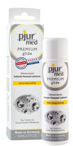 Гипоаллергенный силиконовый лубрикант pjur MED Premium glide - 100 мл. Гипоаллергенный силиконовый лубрикант pjur MED Premium glide - 100 мл.