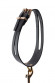 Черный ошейник PREMIUM COLLAR LEASH SET с золотистым поводком Черный ошейник PREMIUM COLLAR LEASH SET с золотистым поводком